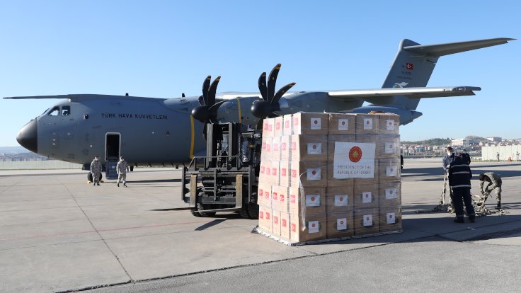 ‘After darkness, there is the much brighter sun’: Turkey sends the UK emergency equipment
