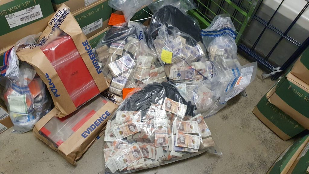 Nearly £1m cash found in shoe boxes at Haringey home