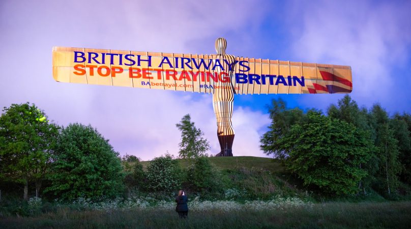 “British Airways’ın İhaneti” kampanyası başlatıldı