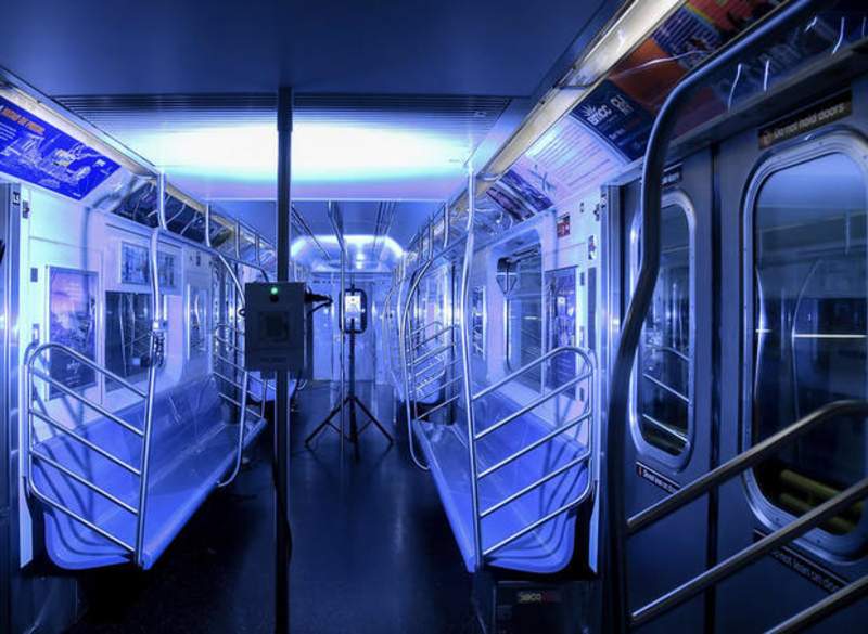 New York toplu ulaşım araçlarını UVC ışınları ile dezenfekte etmeyi deneyecek