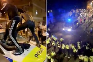 22 police officers injured after Brixton street party turned violent