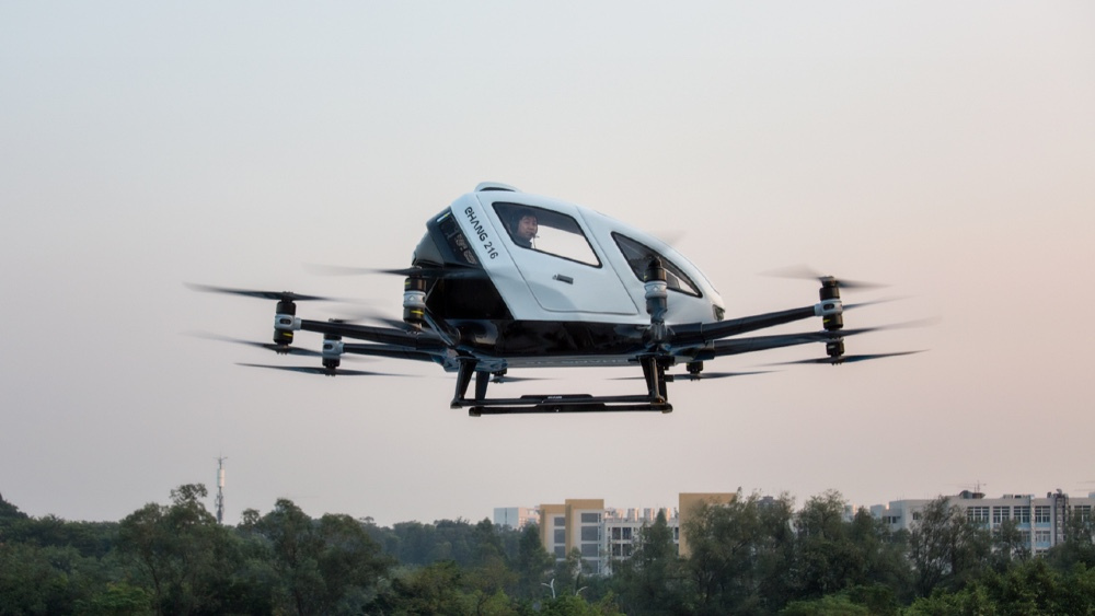 Dünyanın ilk yolcu taşıyabilme özelliğine sahip dronelar hizmete hazır
