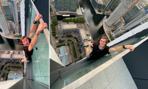 Londra’da 550 metre yükseklikte ölümle dans eden gence “profesyonel aptal” yakıştırması
