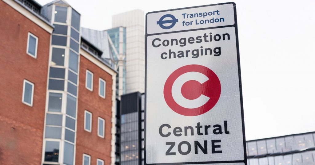 London congestion charge rises to £15