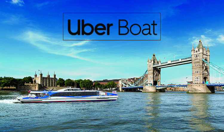 Uber’den yeni hizmet: Londra’da tekne turu