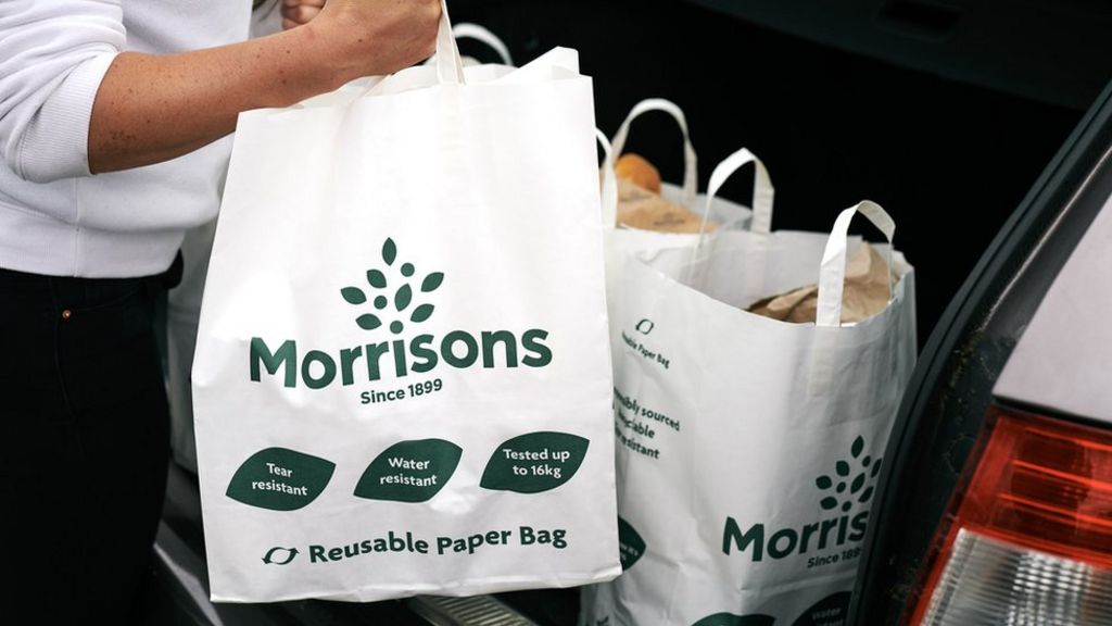 Morrisons considers getting rid of all ‘bags for life’ for paper