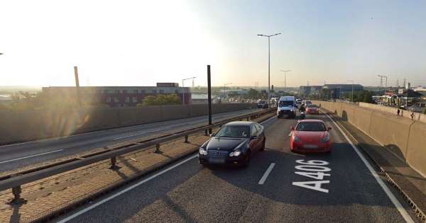 A406 North Circular: ‘Women falls from height’