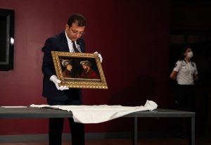 Tarihi Fatih Sultan Mehmet tablosu görücüye çıktı