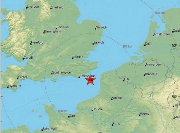 3-magnitude earthquake hits the English channel