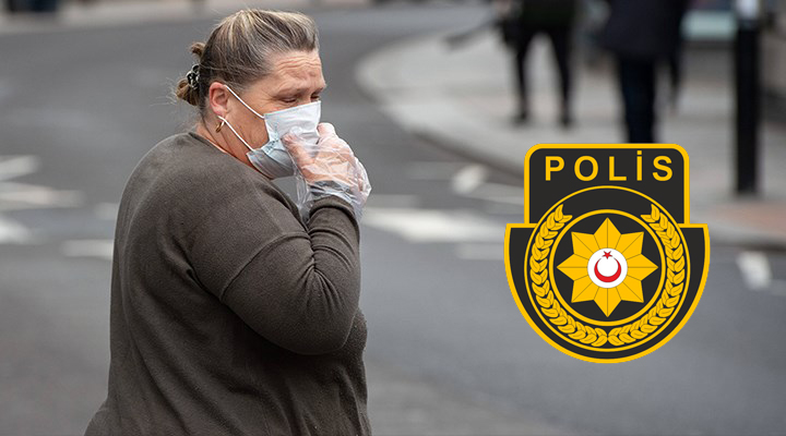 KKTC Polisi: Sokağa çıkarken ‘maske’ takmak zorunlu
