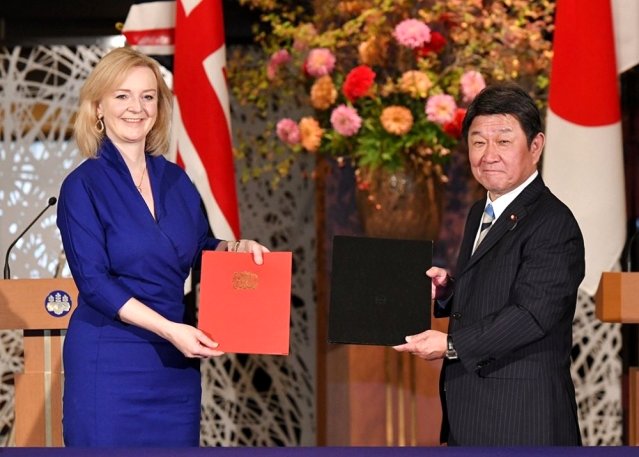 Japonya ve İngiltere serbest ticaret anlaşması imzaladı
