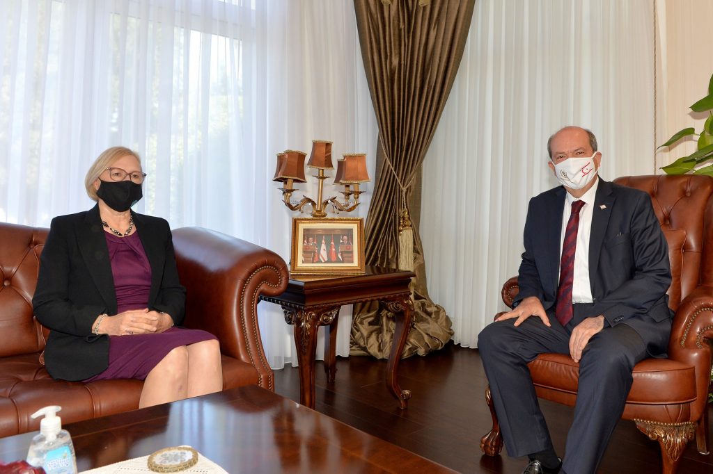 KKTC Cumhurbaşkanı Ersin Tatar, Spehar ile görüştü