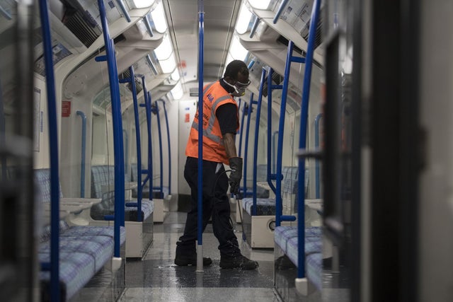 ‘No evidence of Covid-19 on Tube and buses in London’ 