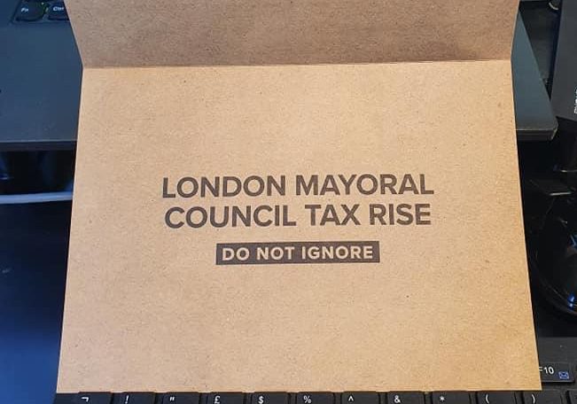 Tory London mayoral candidate accused of sending fake council tax rise letters