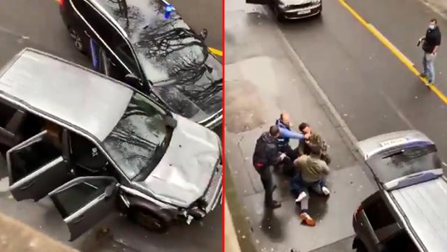 Almanya’da bir otomobil kalabalığa daldı: 2 ölü, 10 yaralı