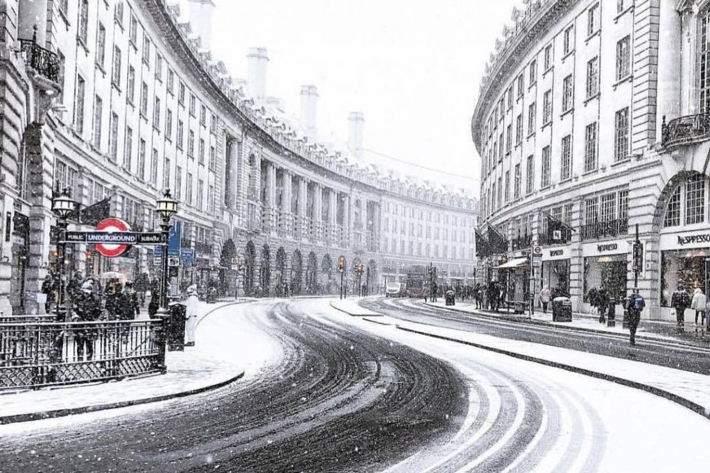 Londra yine kar altında kalacak