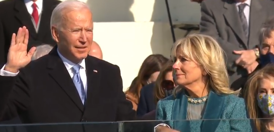 Joe Biden has been sworn in as the the 46th US President