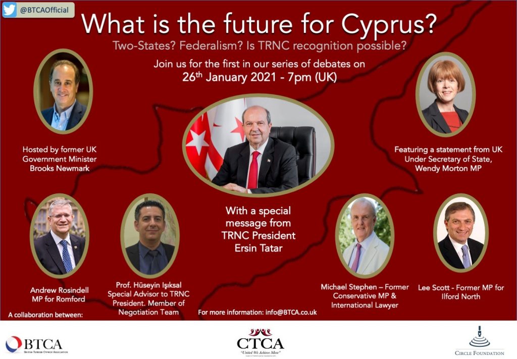 Kıbrıs’ın geleceği, BTCA ve Konsey’in online seminerinde tartışıldı