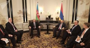 Dağlık Karabağ: Aliyev ve Paşinyan, ateşkes sonrası ilk kez bir araya geldi