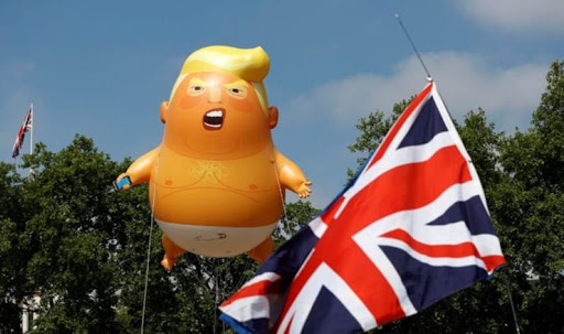 Dev “Bebek Trump” balonu Londra Müzesi’nde sergilenecek