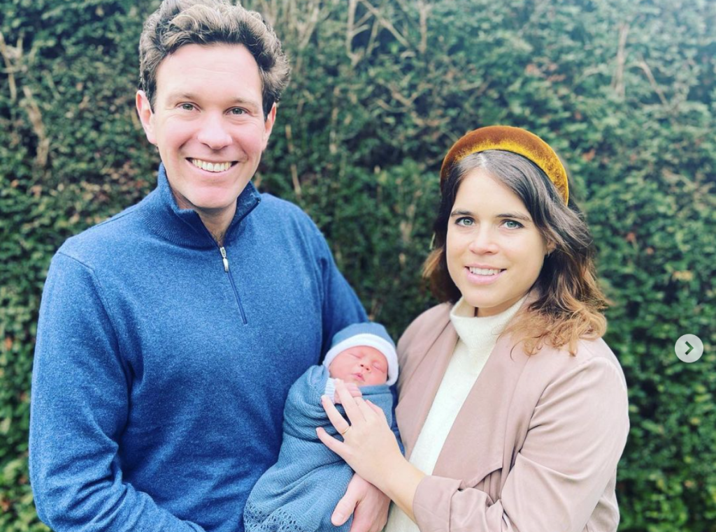 Princess Eugenie and Jack Brooksbank name baby son