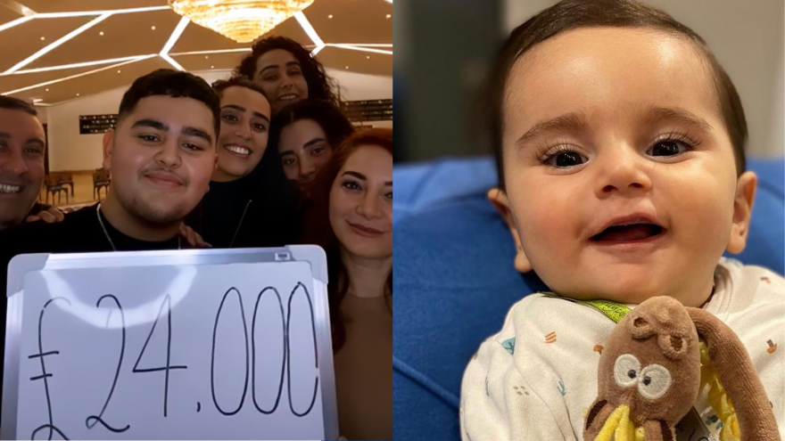 SMA hastası Roza bebek için Londra’dan destek