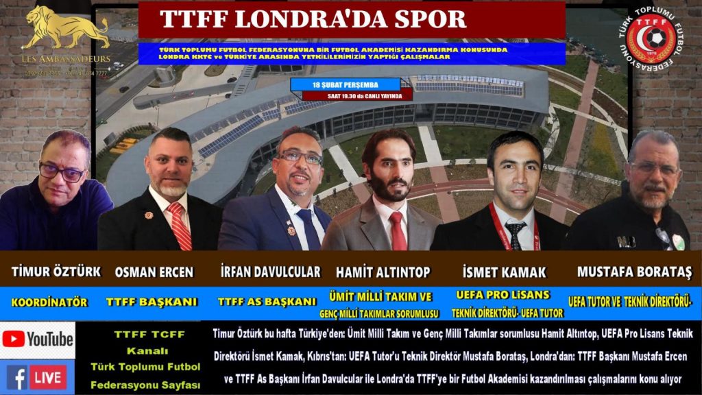TTFF’nin futbol akademisi kurma çalışmaları hız kazandı