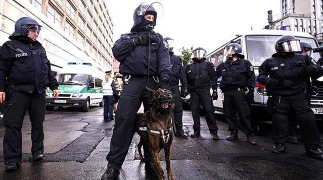 Alman polisi Türk aileyi hastanelik etti