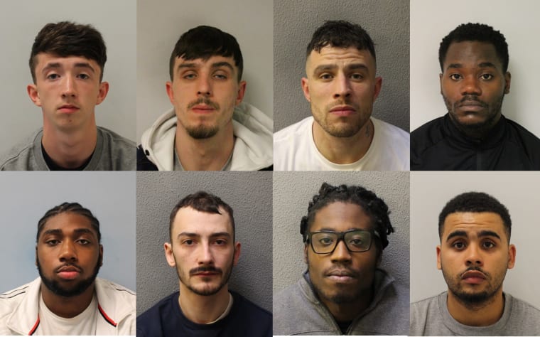 North London robbery gang who targeted Mesut Ozil sentenced to over 100 years in jail