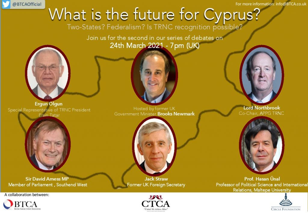 ‘The Future for Cyprus?’ webinars continue with guest Jack Straw