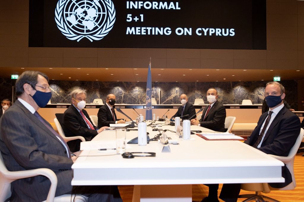 5+1 Cyprus talks held in Geneva
