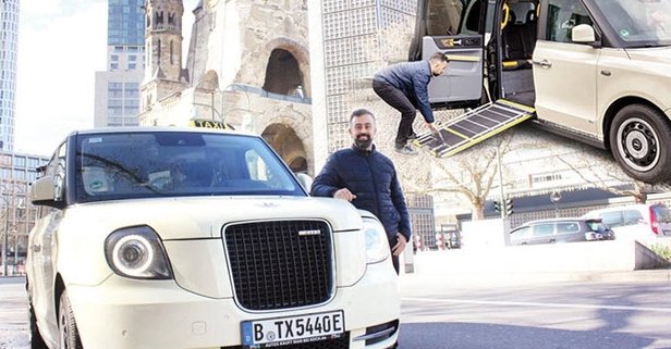 Almanya’da taksicilik yapan Türk, Londra’daki taksilerden alınca Berlin’den en çok tercih edilen taksici oldu