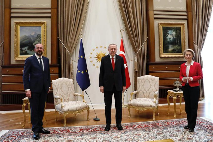 EU chief says she felt ‘hurt’ and ‘alone’ during Turkey chair snub