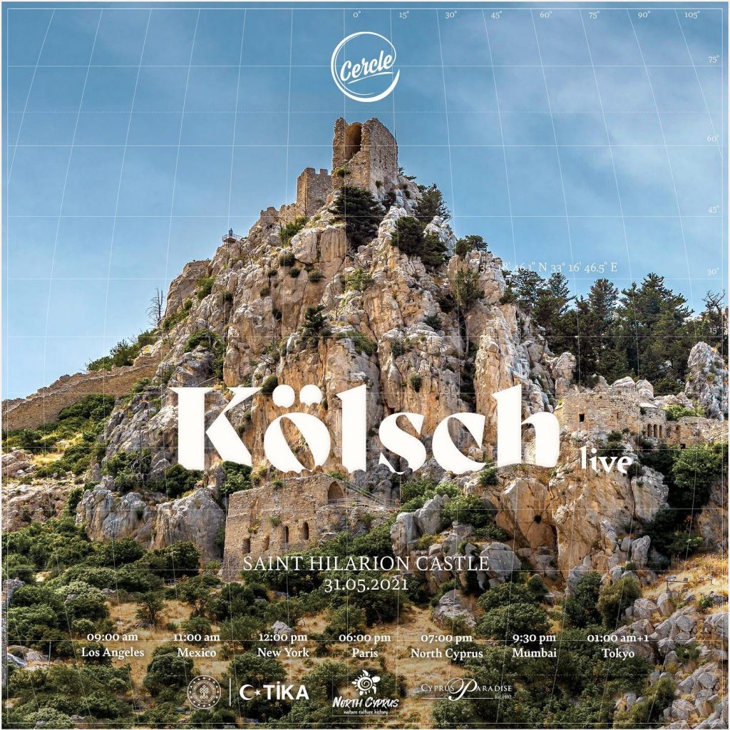 World-famous musician Kölsch to stream live from St. Hilarion Castle