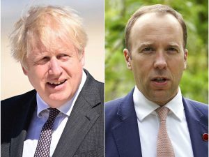 İngiltere Başbakanı Johnson’ın Sağlık Bakanı Hancok için küfürlü ifadeyle ‘umutsuz vaka’ dediği ortaya çıktı