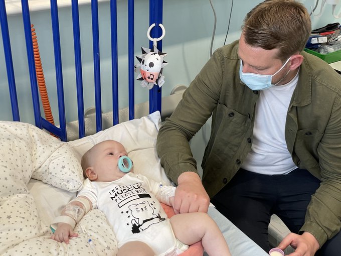 5-month-old baby the first in UK to receive SMA treatment