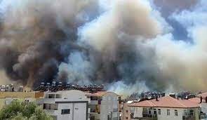 Antalya Manavgat’ta büyük yangın