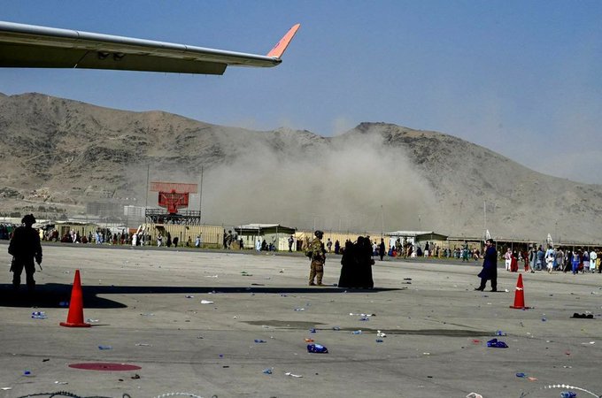 Explosions outside Kabul Airport, reports of ‘suicide bomb’