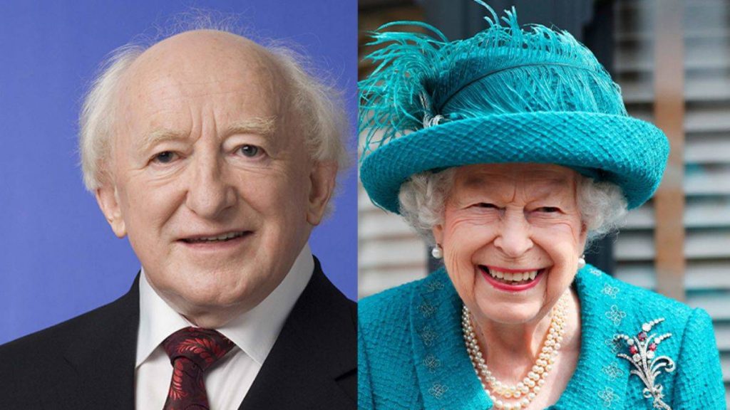 İrlanda Cumhurbaşkanı’ndan İngiltere Kraliçesi’ne tavır