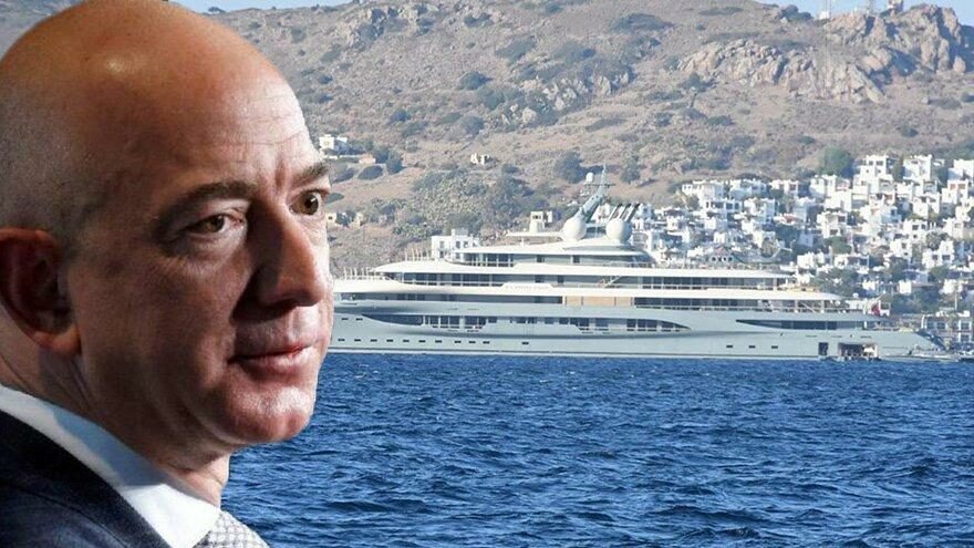 Amazon’un kurucusu Jeff Bezos Bodrum’dan ayrılmıyor