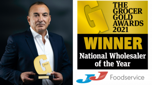 JJ Foodservice, ‘2021 Yılının Ulusal Toptancısı’ seçildi