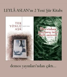 Leyla Aslan’nın yeni şiir kitapları yayınlandı