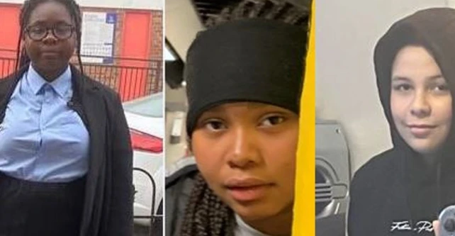 Three teenagers missing after leaving south London school