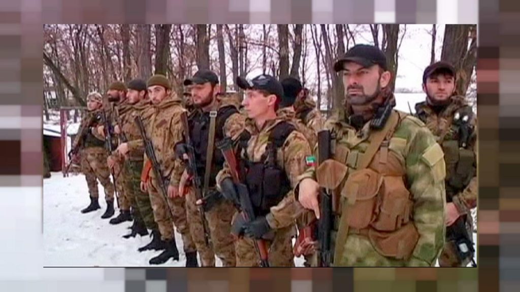 Çeçen birlikler Ukrayna sınırına ulaştı