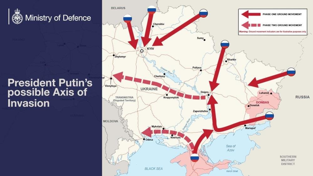 İngiltere, Rusya’nın Ukrayna’yı muhtemel işgal planını yayınladı