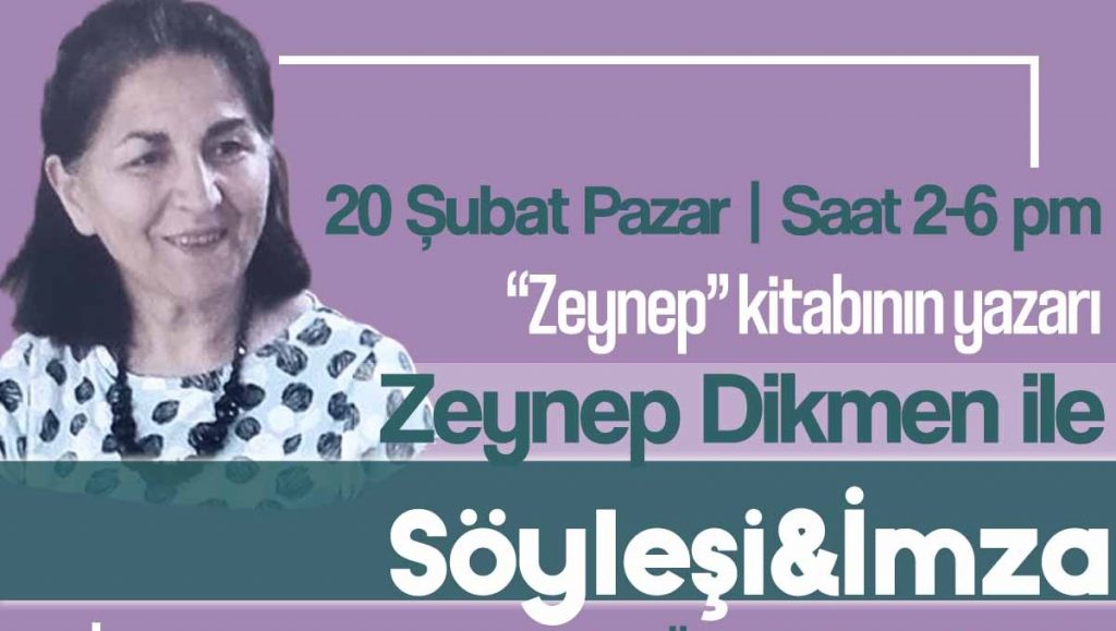 Book launches to be held for  ‘Zeynep 4 Generations’