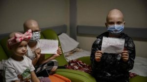 Kiev’de kanser hastası çocuklar bodrumlarda tedavi görüyor