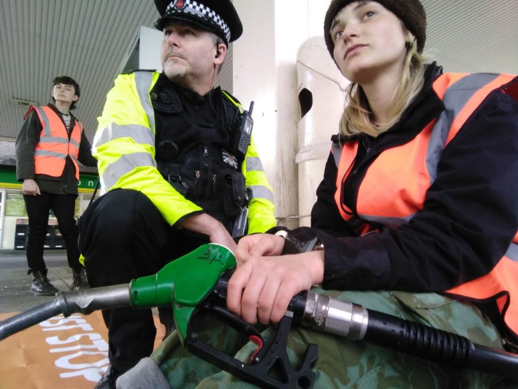 Just Stop Oil protesters block petrol stations on M25