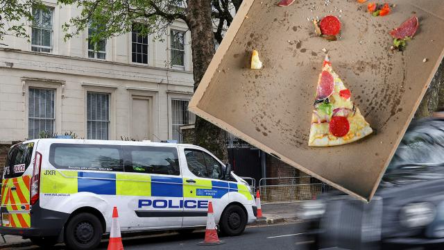 İngiliz kadın pizza siparişi veriyormuş gibi yaparak polisten yardım istedi