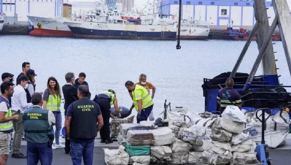 İspanya 3 ton kokain yüklü tekneye el koydu, 4 Türk vatandaşı gözaltında